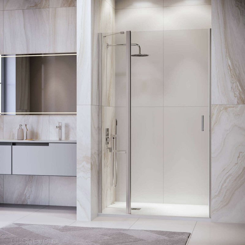 Душевая дверь 110*195 RGW LE-004 Хром/Прозрачное/6 мм 351200411-11