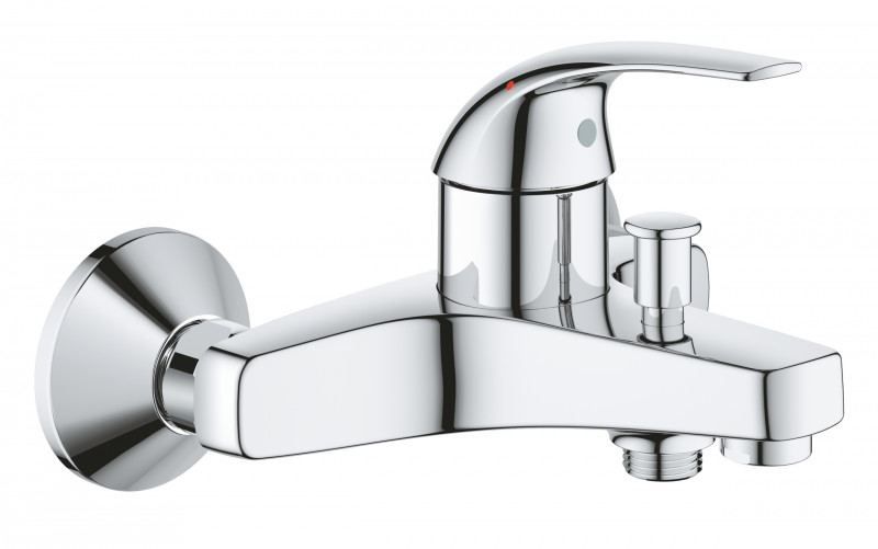 Смеситель для ванны GROHE BAU CURVE