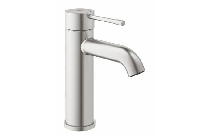 Смеситель для раковины GROHE Essence New S-Size II, суперсталь (23590DC1)