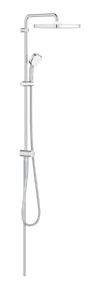 Душевая система GROHE Tempesta Cosmopolitan 250 CUBE с переключателем, хром