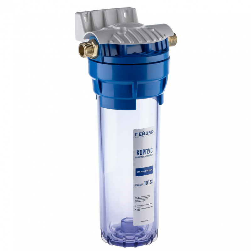 Гейзер Корпус 10"х1/2" (прозрачный)