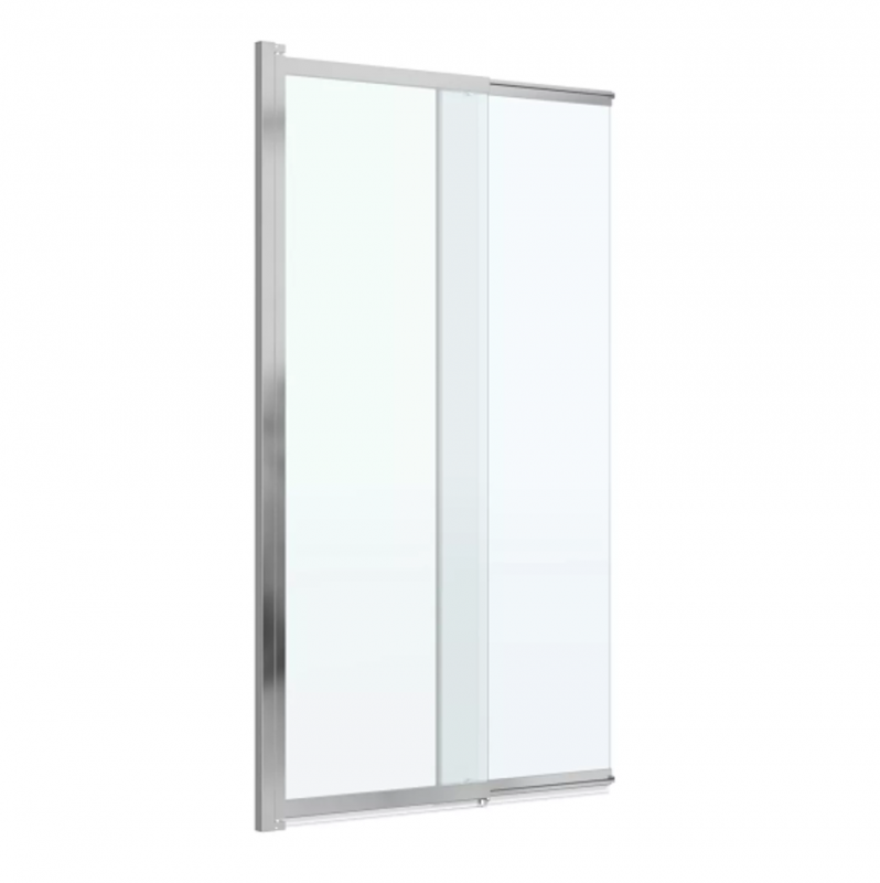 Душевая шторка на ванну, SLIDER-FIX-VF-11-90/150-C-Cr хром Cezares (347562)