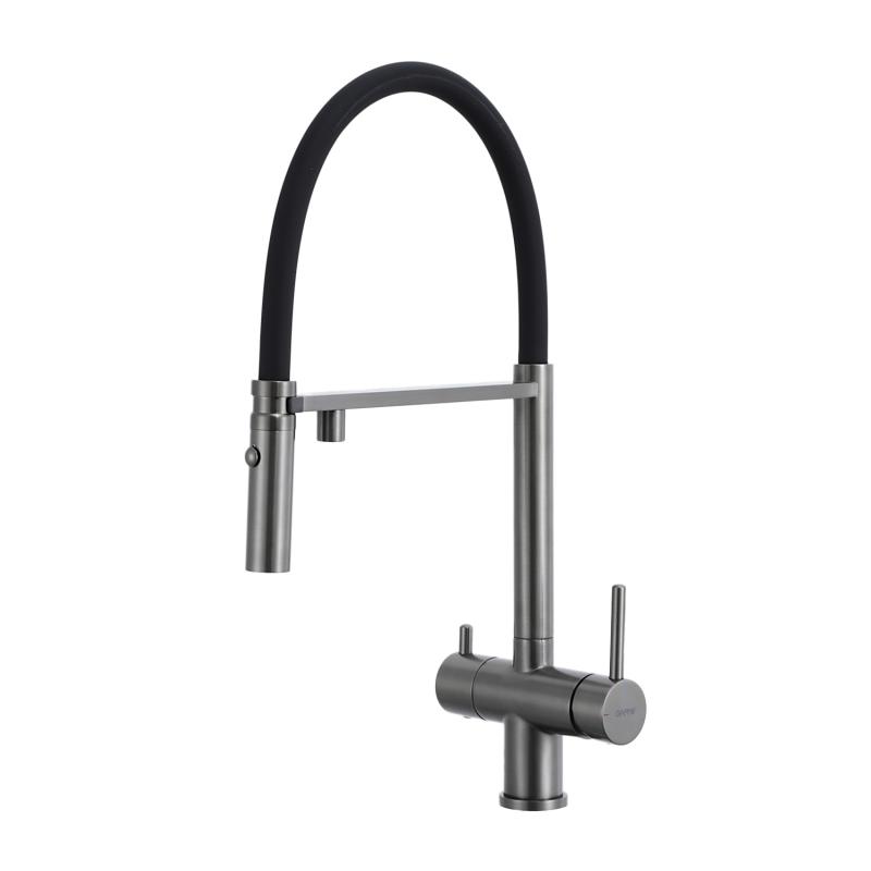 Смеситель для кухни с гибким изливом Gappo G4397-89