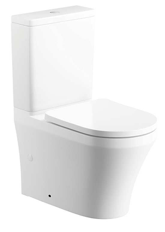 Унитаз напольный AliAS A-8085 торнадо 65 см c cиденьем